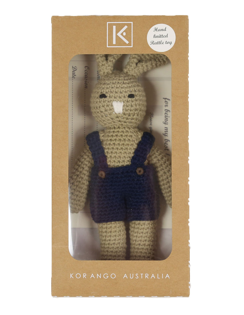 B1134 Baby Gifts Bunny Rattle Toy-Accessories-Korango_Australia-Kids_Fashion-Children's_Wear