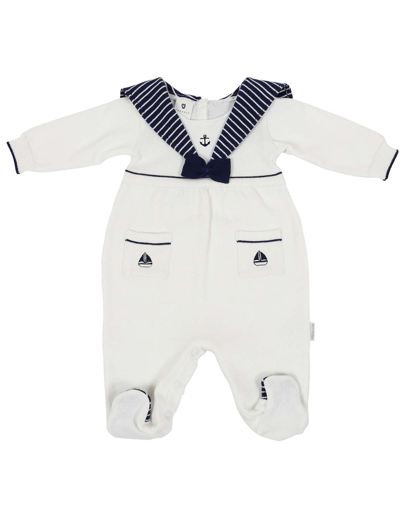 C1122W-Classic Sailor Suit w'beret-Korango_Australia-Kids_Fashion-Children's_Wear