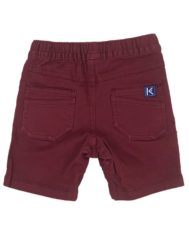 C1232M Stretch Twill Short-Pants & Shorts-Korango_Australia-Kids_Fashion-Children's_Wear