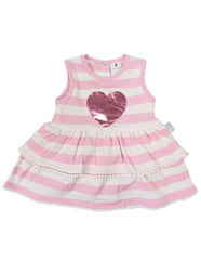 A1210P Heart Dress-Dress-Korango_Australia-Kids_Fashion-Children's_Wear