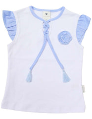 A1243W Daisy Blouse-Tops-Korango_Australia-Kids_Fashion-Children's_Wear