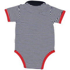 C1416N Nautical Stripes Bodysuit