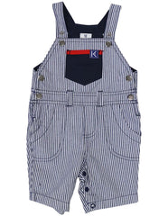 A1201S Camper Van Denim Overall-All In Ones-Korango_Australia-Kids_Fashion-Children's_Wear