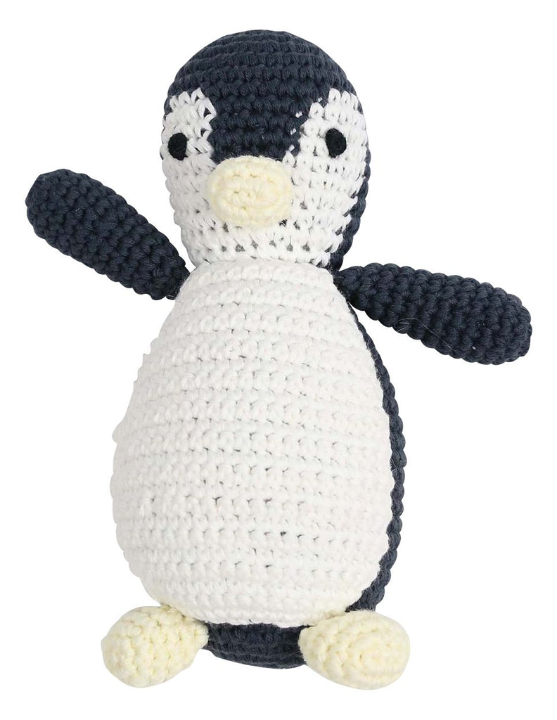 B13030G Essentials Penguin Hand Crocheted Toy