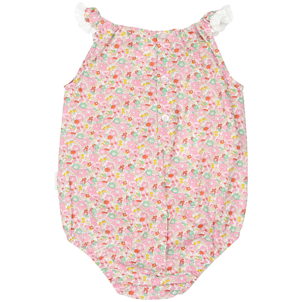 C1413P Classic Floral Floral Sunsuit