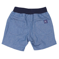 B1416D Whale Chambray shorts