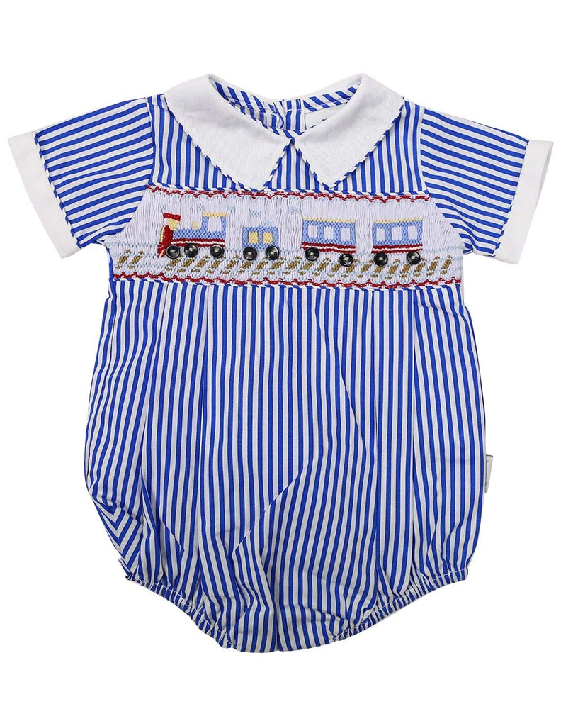 C1221B Train Sunsuit-All In Ones-Korango_Australia-Kids_Fashion-Children's_Wear