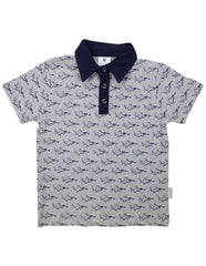 A1430G Fighter Jet Fighter Jet Polo Top